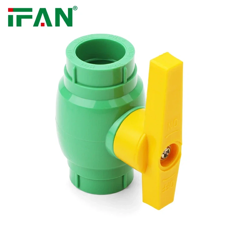 PPR Ball Valve Made From Durable Materials